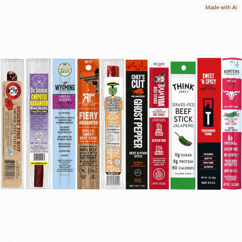 Spicy Beef Stick Variety Pack