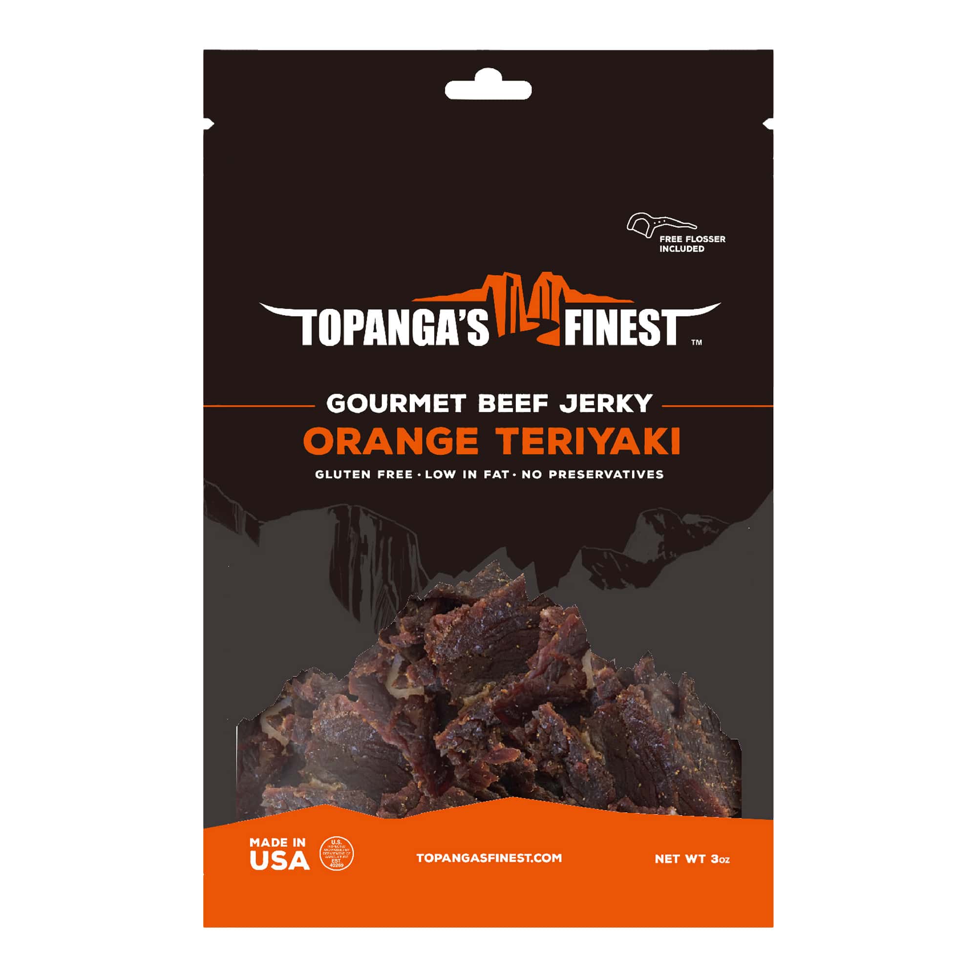 Orange Teriyaki Beef Jerky