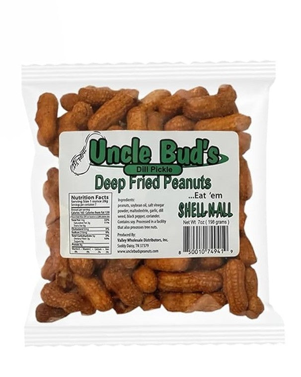 Dill Pickle Deep Fried Peanuts