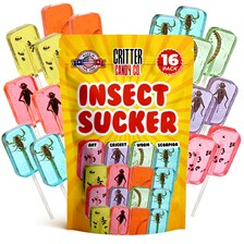 HotLix real insects encased in candy
