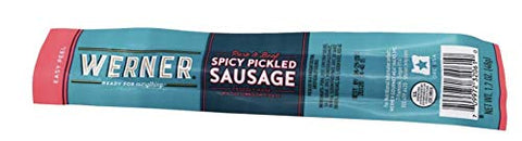 Spicy Pickled Sausage, 12 Pack