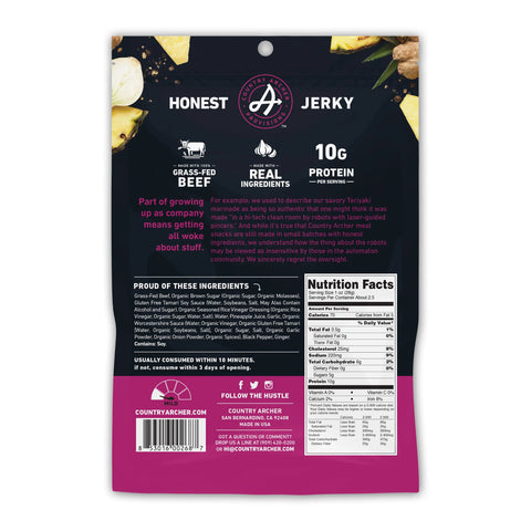 Teriyaki Beef Jerky