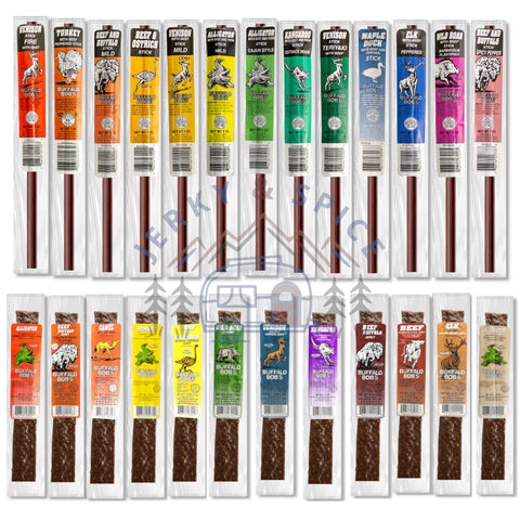 25 Piece Exotic Meat Assortment Pack