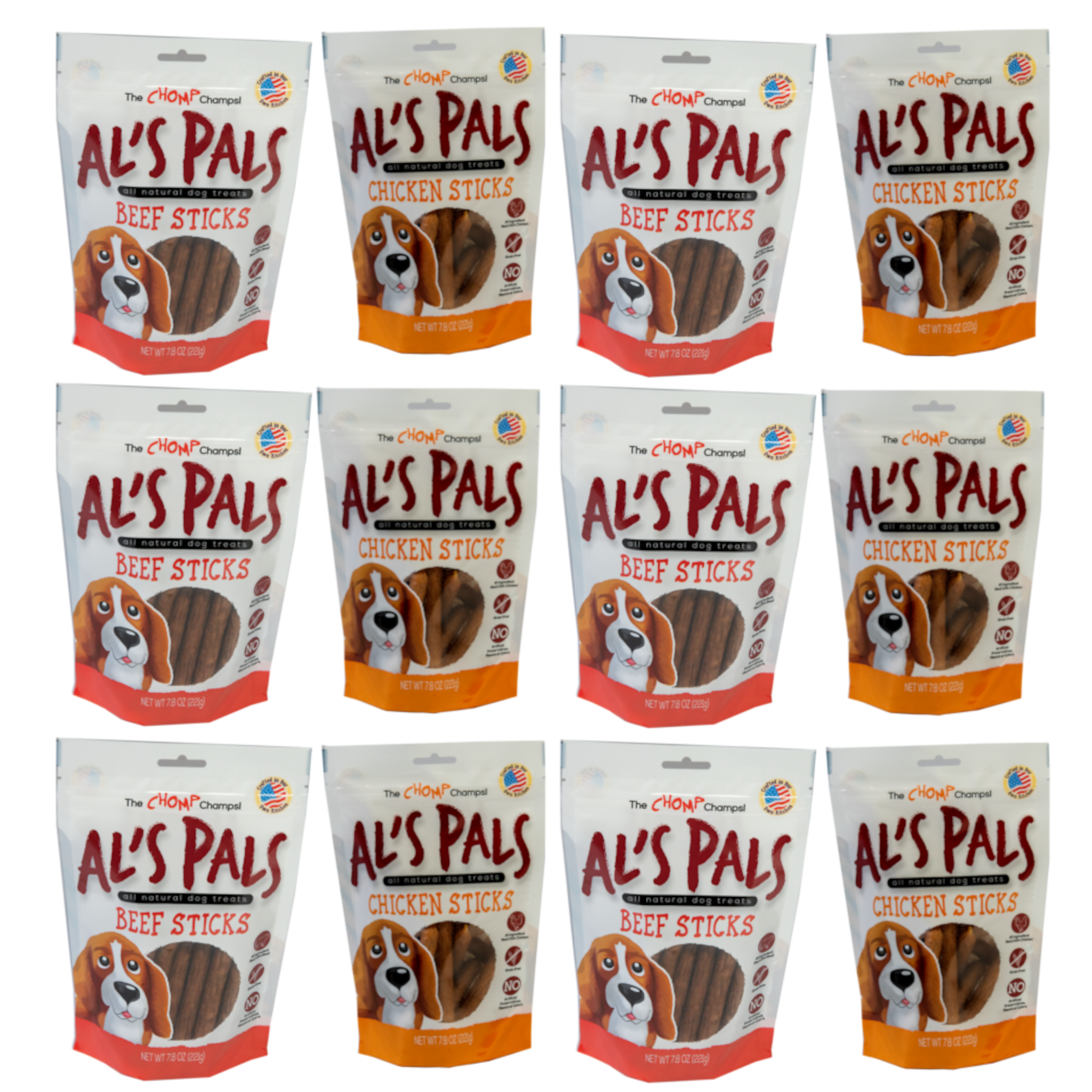 Al's Pals All Natural Dog Treats - Variety Pack
