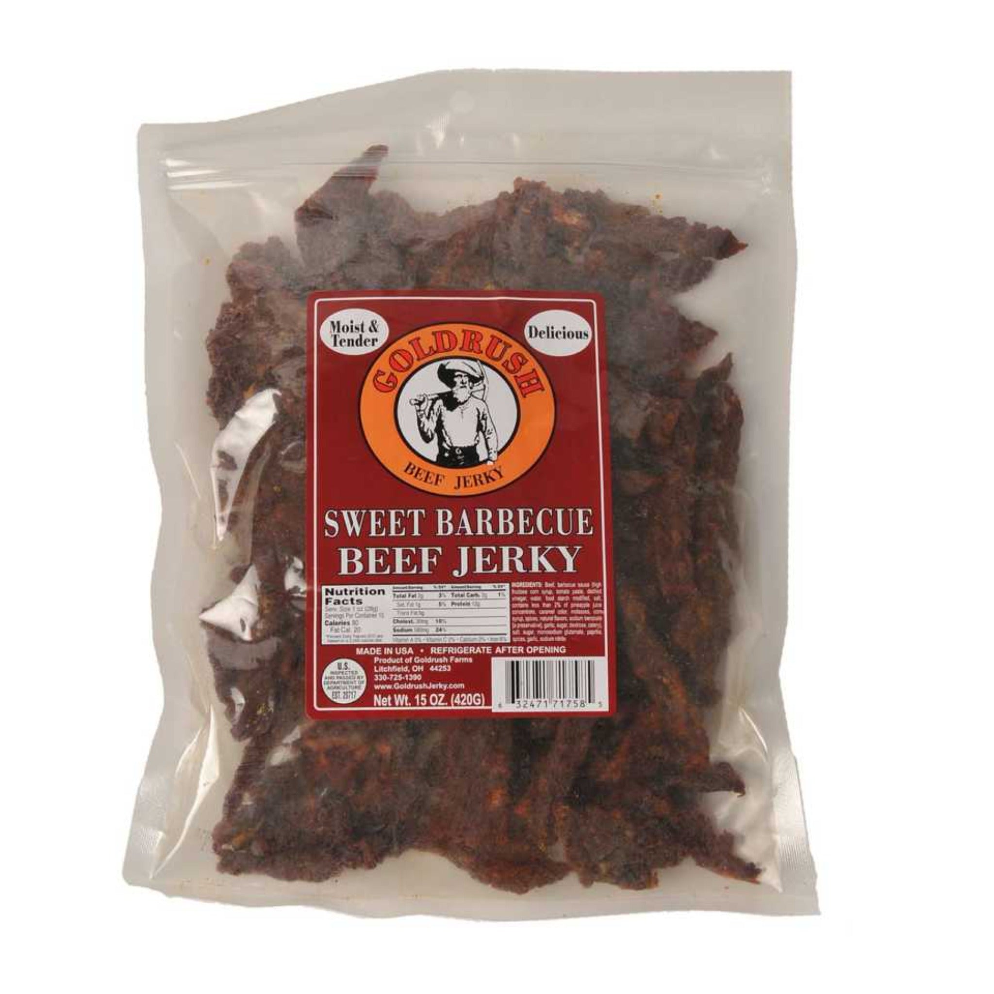 Sweet Barbecue Beef Jerky