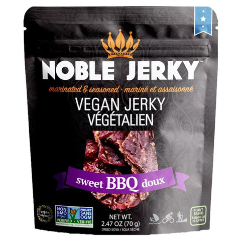 Sweet BBQ Vegan Jerky