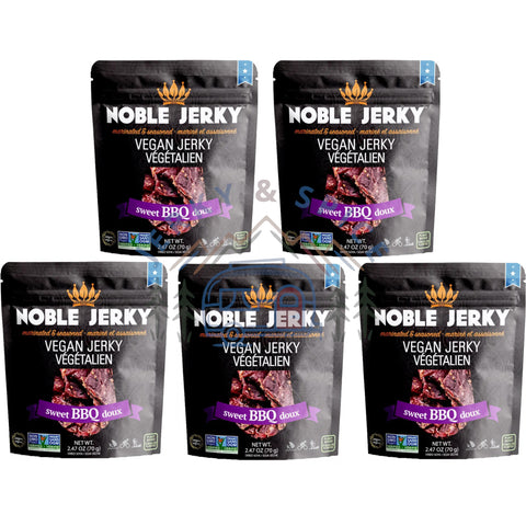 Sweet BBQ Vegan Jerky