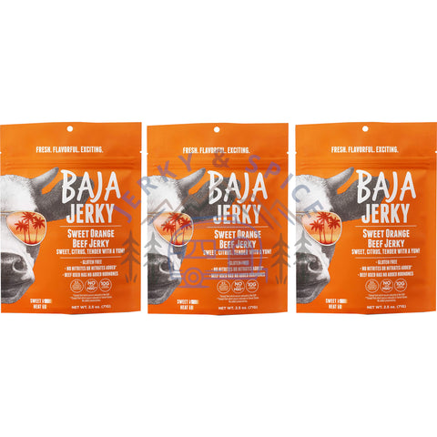 Sweet Orange Beef Jerky