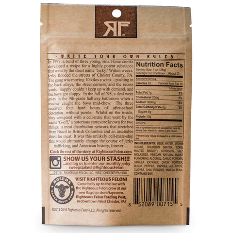 Bourbon Franklin Beef Jerky