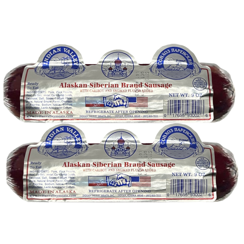 Alaskan-Siberian Sausage with Venison