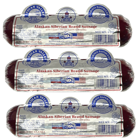 Alaskan-Siberian Sausage with Venison