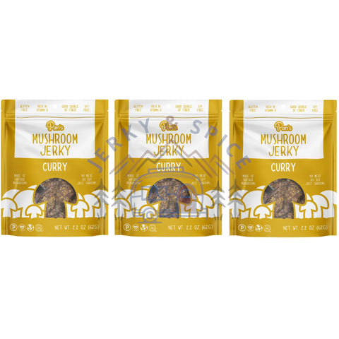 Curry Mushroom Jerky