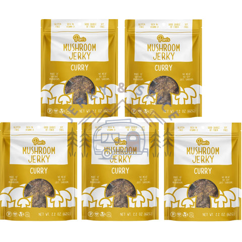Curry Mushroom Jerky