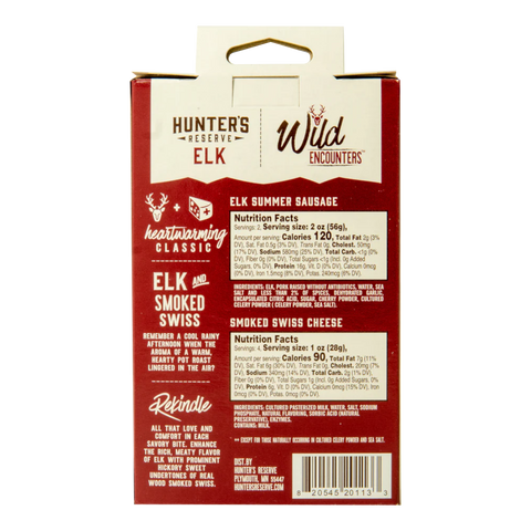 Elk & Smoked Swiss Cheese Pack