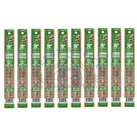 Lemon Pepper Turkey Snack Stick
