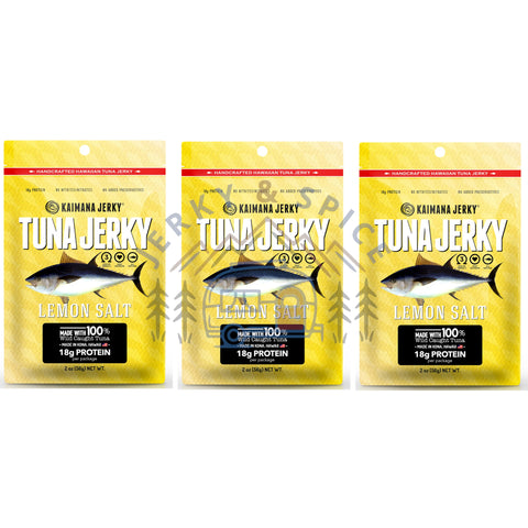 Lemon Salt Ahi Tuna Jerky