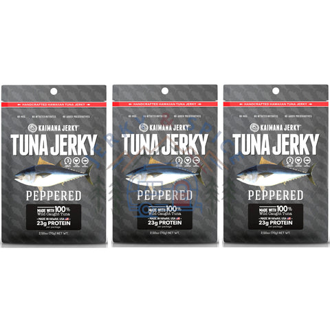 Peppered Ahi Tuna Jerky