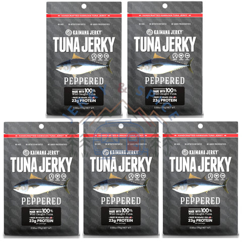 Peppered Ahi Tuna Jerky
