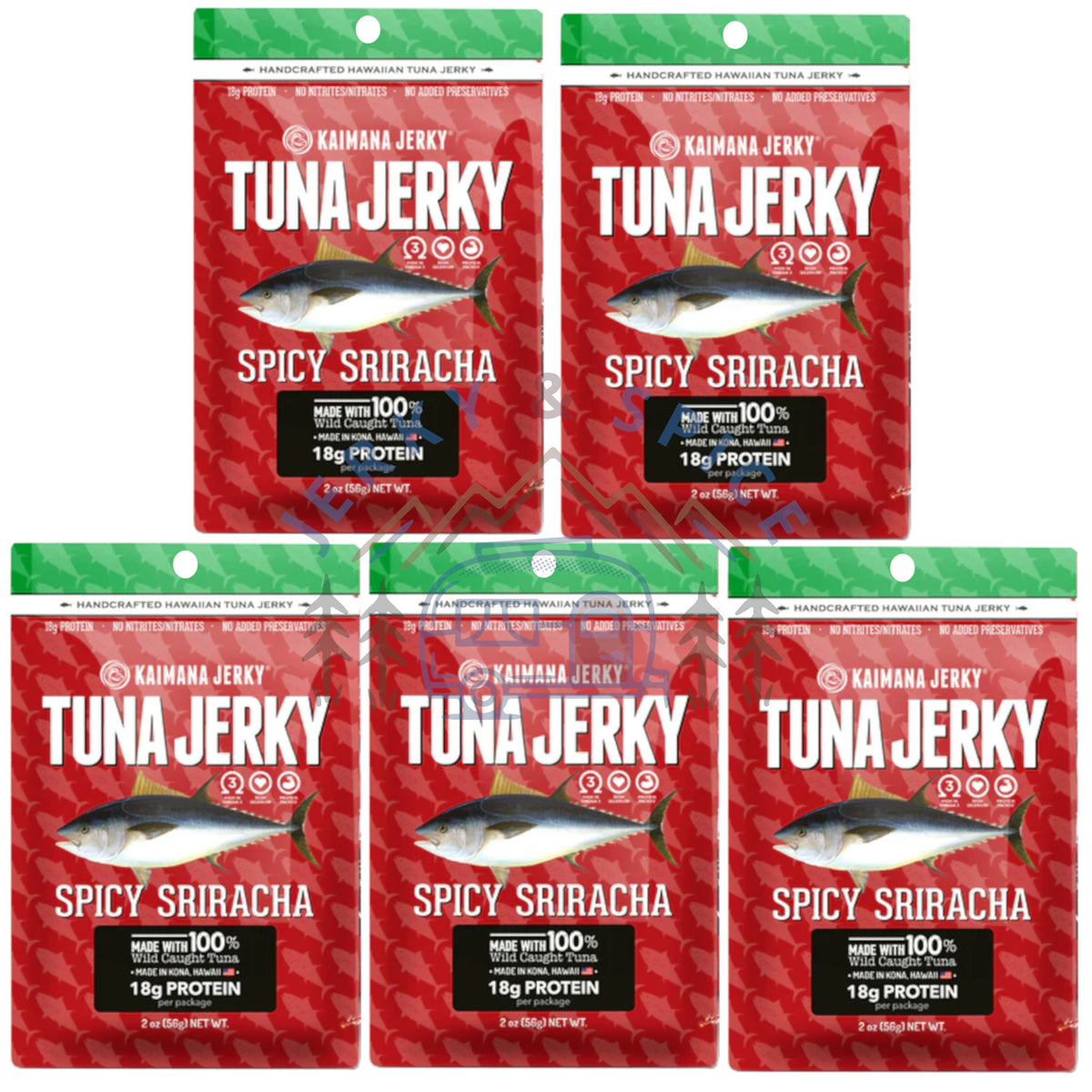 Sriracha Ahi Tuna Jerky