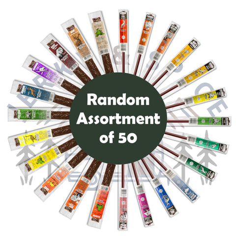 50 Piece Exotic Meat Assortment Pack