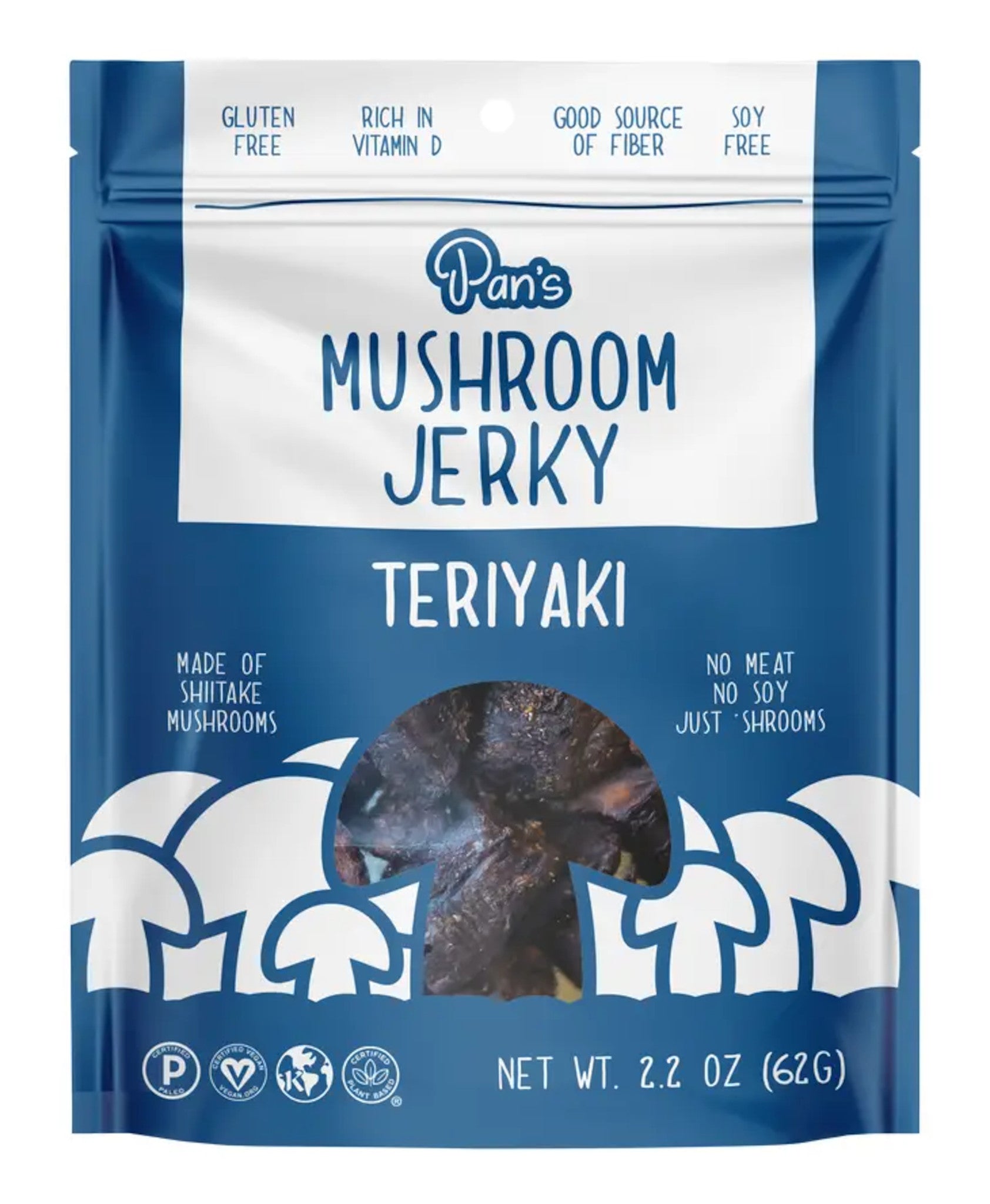 Teriayaki Mushroom Jerky