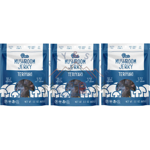 Teriayaki Mushroom Jerky