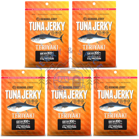 Teriyaki Ahi Tuna Jerky