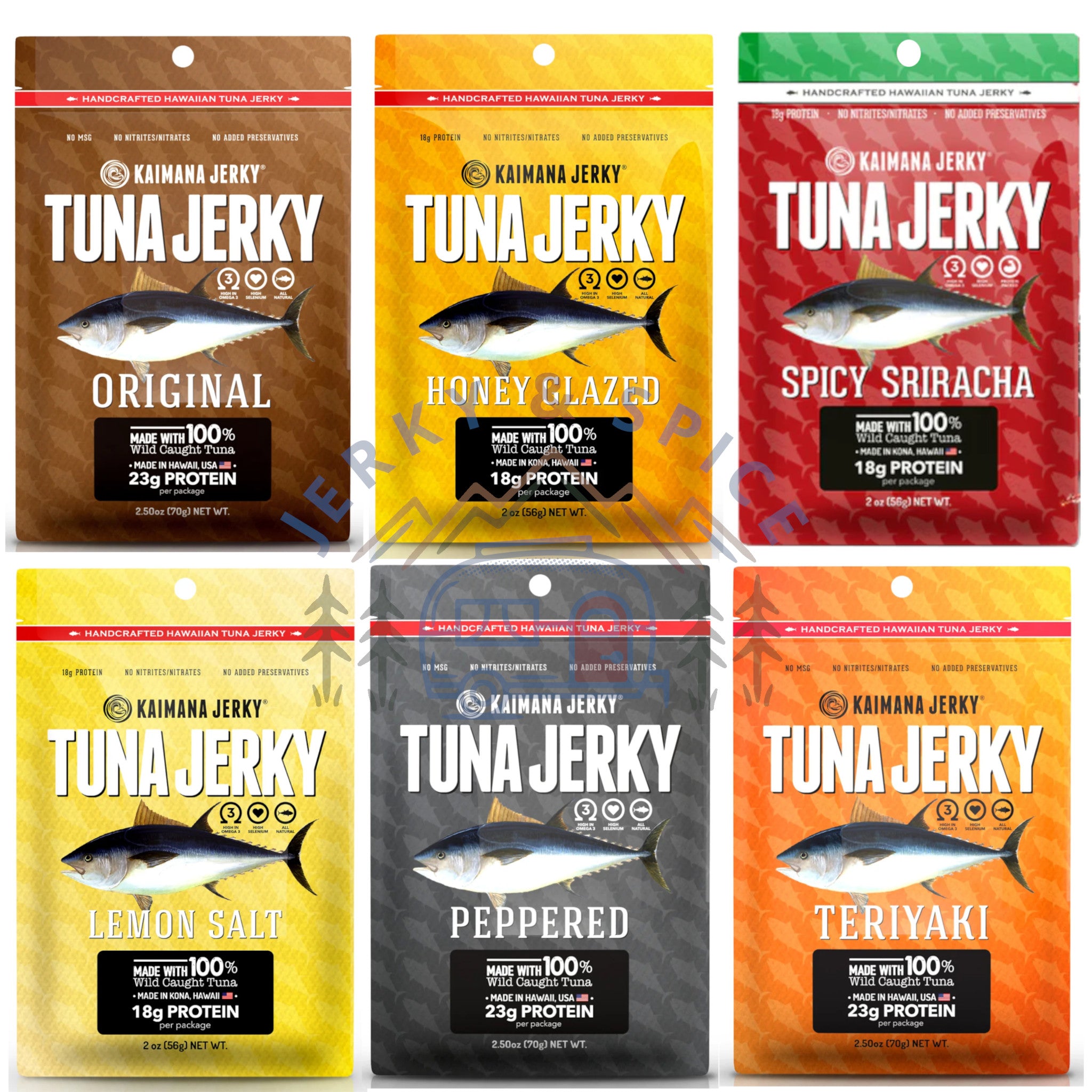 Tuna Jerky Variety Pack