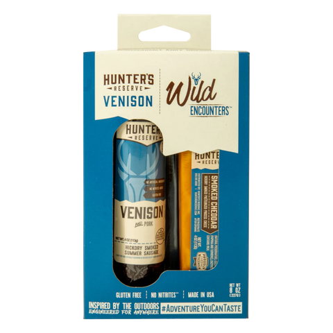 Venison & Smoked Cheddar Cheese Pack