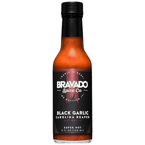 Black Garlic Carolina Reaper Hot Sauce