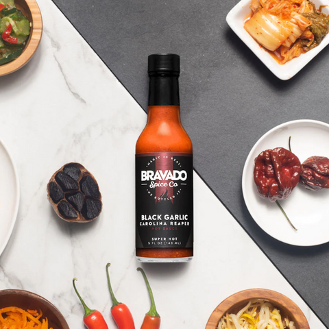 Black Garlic Carolina Reaper Hot Sauce