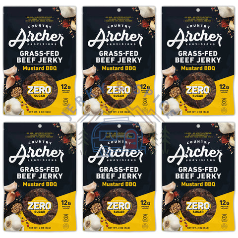 Zero Sugar Mustard BBQ Beef Jerky